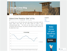 Tablet Screenshot of chicagocrime.wordpress.com