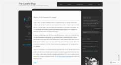 Desktop Screenshot of cyborgia.wordpress.com