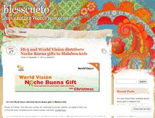 Tablet Screenshot of blesscueto.wordpress.com
