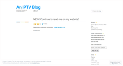 Desktop Screenshot of iptvrevolution.wordpress.com