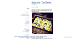 Desktop Screenshot of breaduponthewaters.wordpress.com