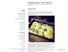 Tablet Screenshot of breaduponthewaters.wordpress.com