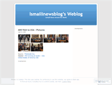 Tablet Screenshot of ismailinewsblog.wordpress.com