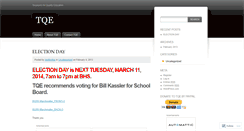 Desktop Screenshot of bedfordtqe.wordpress.com