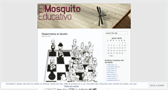 Desktop Screenshot of elmosquitoeducativo.wordpress.com