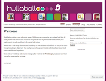 Tablet Screenshot of hullabaloolloo.wordpress.com