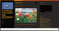 Desktop Screenshot of pensionerforum.wordpress.com