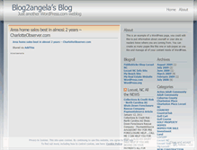 Tablet Screenshot of blog2angela.wordpress.com