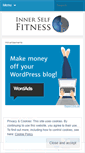 Mobile Screenshot of innerselffitnessblog.wordpress.com