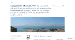 Desktop Screenshot of confessionsofanaupair.wordpress.com