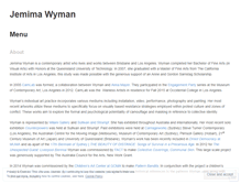 Tablet Screenshot of jemimawyman.wordpress.com