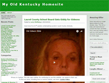 Tablet Screenshot of myoldky.wordpress.com