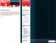 Tablet Screenshot of mandag.wordpress.com