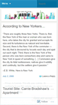 Mobile Screenshot of newyorklovesannie.wordpress.com