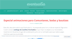 Desktop Screenshot of eventualia.wordpress.com