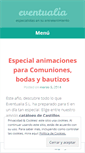 Mobile Screenshot of eventualia.wordpress.com
