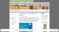 Desktop Screenshot of marketingglobally.wordpress.com