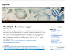 Tablet Screenshot of keyvalet.wordpress.com