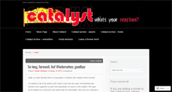 Desktop Screenshot of catalystnlc.wordpress.com