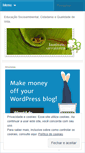 Mobile Screenshot of institutoarvoreser.wordpress.com
