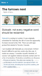 Mobile Screenshot of furrowsnest.wordpress.com