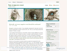 Tablet Screenshot of furrowsnest.wordpress.com