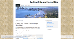 Desktop Screenshot of machitacostarica.wordpress.com