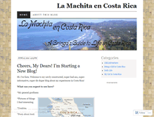 Tablet Screenshot of machitacostarica.wordpress.com
