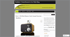 Desktop Screenshot of buildersgreensource.wordpress.com
