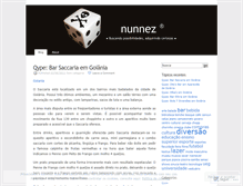 Tablet Screenshot of nunnez.wordpress.com