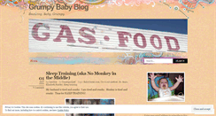 Desktop Screenshot of grumpybabyblog.wordpress.com