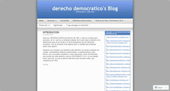 Desktop Screenshot of cristiandemocracia.wordpress.com