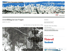 Tablet Screenshot of clarendonheights.wordpress.com