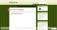 Desktop Screenshot of happybeasts.wordpress.com