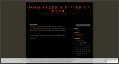 Desktop Screenshot of joshsager.wordpress.com