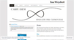 Desktop Screenshot of ianweydert.wordpress.com