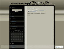 Tablet Screenshot of gremiounderempire.wordpress.com