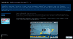 Desktop Screenshot of ajudachat.wordpress.com
