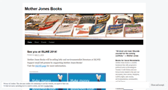 Desktop Screenshot of motherjonesbooks.wordpress.com