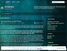 Tablet Screenshot of itviewson.wordpress.com