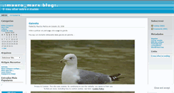Desktop Screenshot of mauromars.wordpress.com