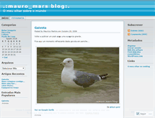 Tablet Screenshot of mauromars.wordpress.com
