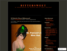 Tablet Screenshot of bittersweetslove.wordpress.com