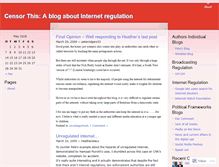 Tablet Screenshot of censorthis.wordpress.com