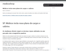 Tablet Screenshot of medicoshcrp.wordpress.com