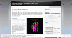 Desktop Screenshot of harmonymonster.wordpress.com