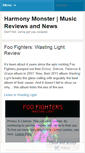 Mobile Screenshot of harmonymonster.wordpress.com