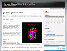 Tablet Screenshot of harmonymonster.wordpress.com