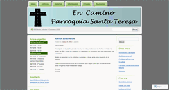 Desktop Screenshot of catsantateresa.wordpress.com