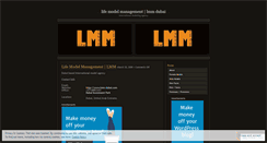 Desktop Screenshot of lmmdubai.wordpress.com